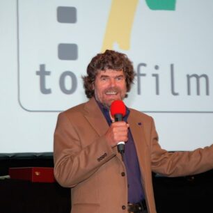 Messner v Karlových Varech na festivalu Tourfilm 2005