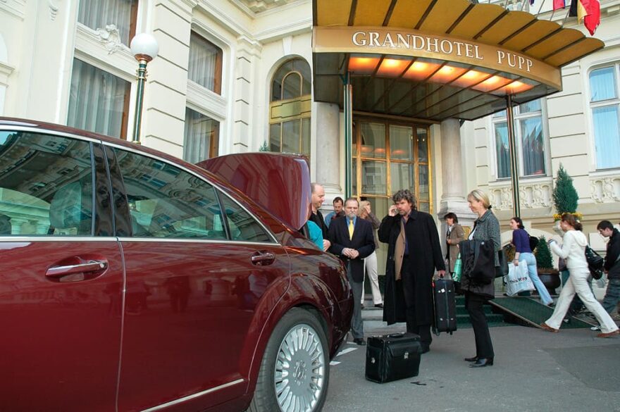 Messner v Karlových Varech na festivalu Tourfilm 2005