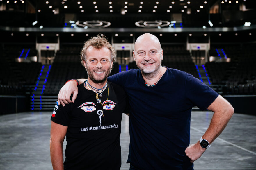 Petr Horký a Honza "Tráva" Trávníček