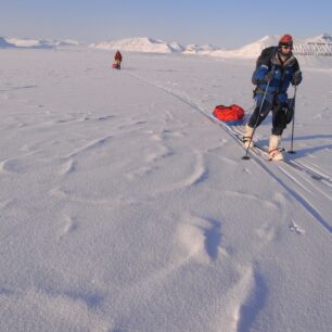 2008 – Špicberky, cesta přes hory