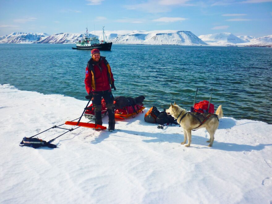 Kim a Klank na začátku expedice