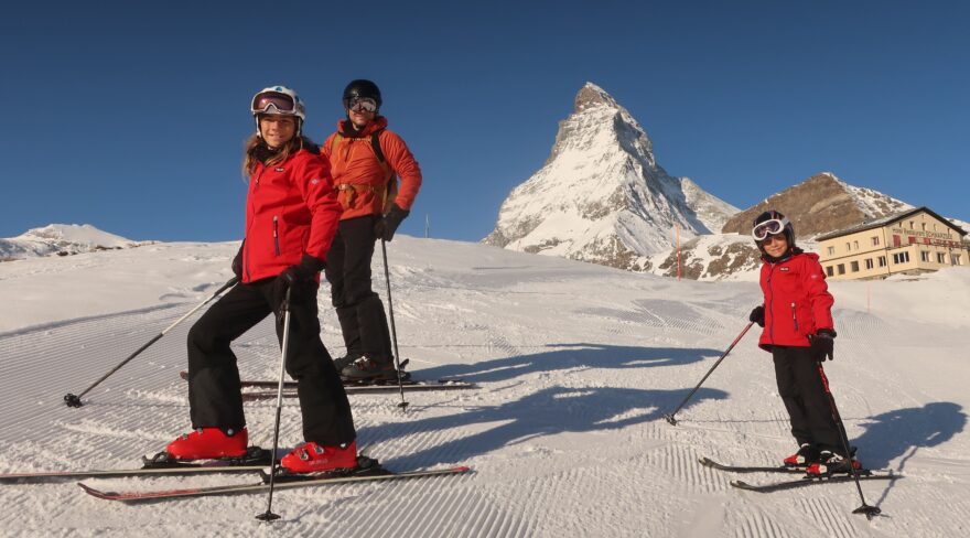 Zermatt – lyžování s kulisou Matterhornu
