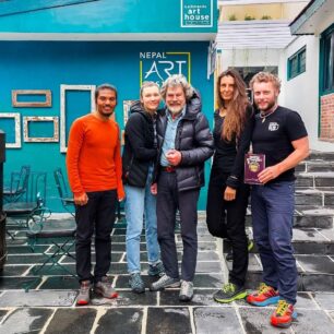 Messner při návštěvě Nepálu - 2025