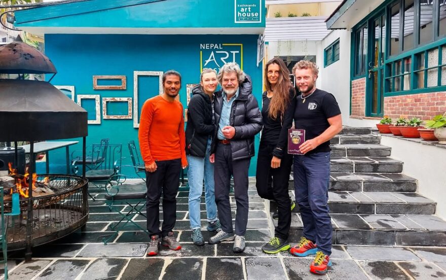 Messner při návštěvě Nepálu - 2025