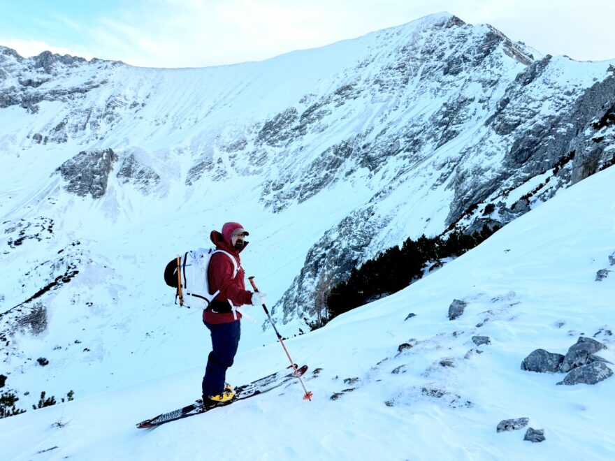 Komplet VAUDE MONVISO ve svém přirozeném prostředí