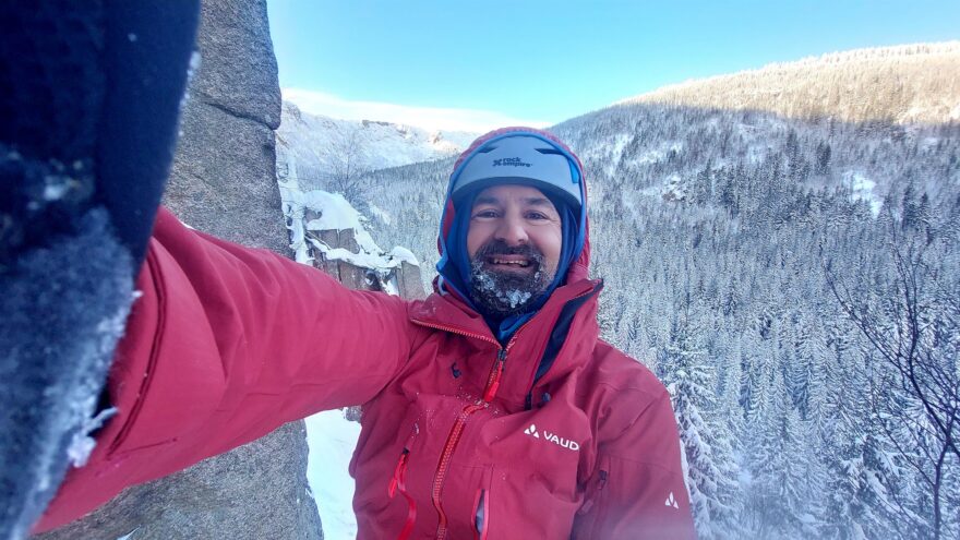 V bundě VAUDE MONVISO s úsměvem