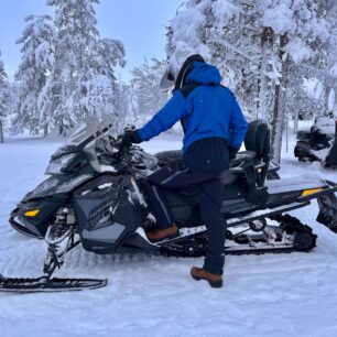 Boty Alpina Tundra byly testovány i na sněžném skútru