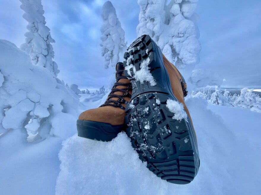 Detail podrážky bot Alpina Tundra