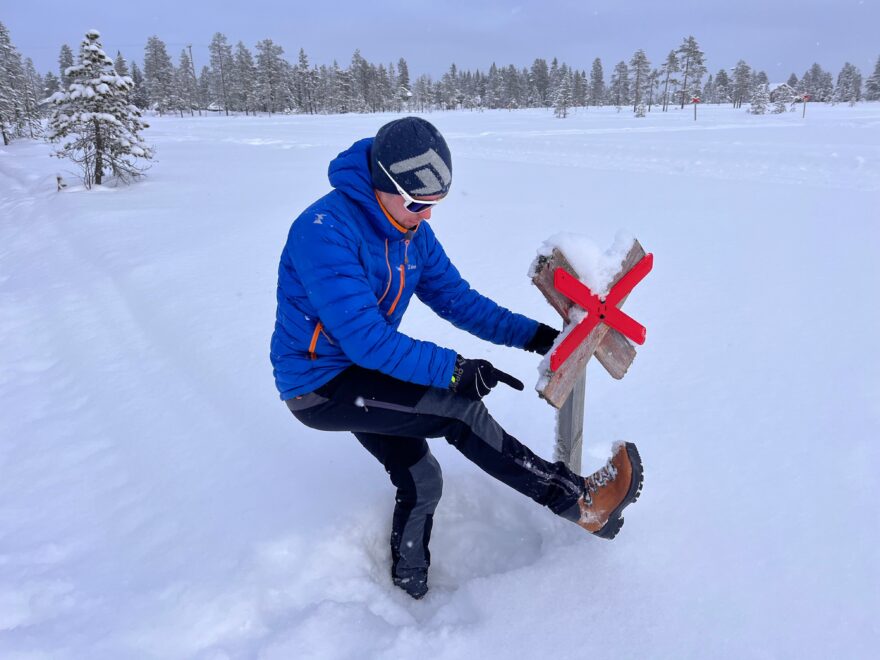 Testování outdoorové obuvi Alpina Tundra v drsném švédském prostředí
