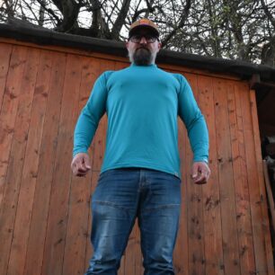 Čelní pohled na triko Nanosilver Ultralight