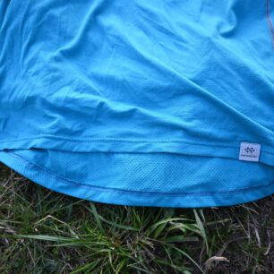 Prodloužený zadní díl trika Nanosilver Ultralight