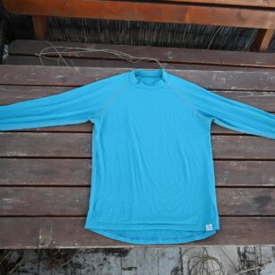 Střih trika s raglánovými rukávy - Nanosilver Ultralight