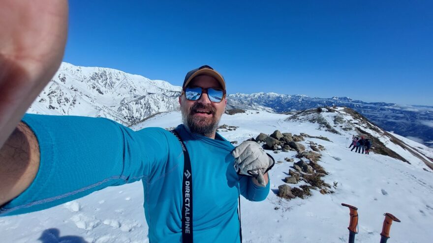 Týdenní nálož testování trika Nanosilver Ultralight v Japonsku