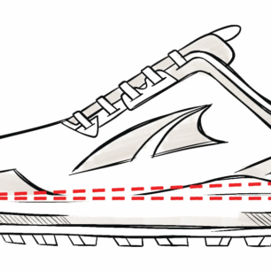 Přirozené postavení nohy je takové, kde je pata i špička nohy v rovině