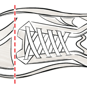 Jak poznat, že je pro mě bota tvarově vhodná a ve špičce dostatečně široká?