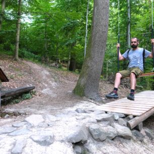 Houpačka a pramen pod Smutným vŕškom