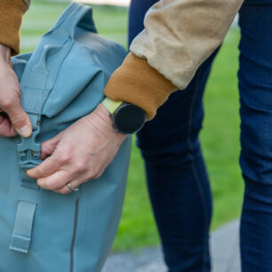 Způsob uzavírání Thule Shield Pannier