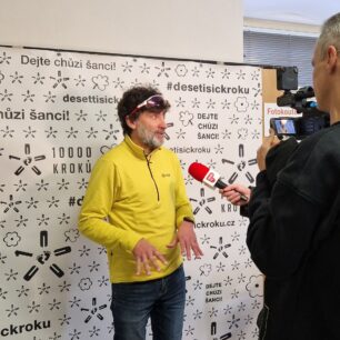 Iniciátor Výzvy 10 000 kroků Jaroslav Martinek. Foto: Jitka Vrtalová