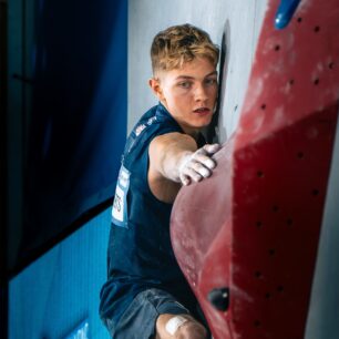 Praha přivítá elitu leadu. Ondra vyhlíží domácí závod po vydařené zimě. Foto: Petr Chodura