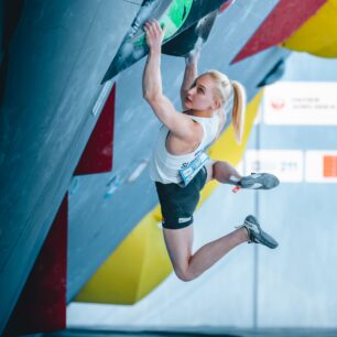 Praha přivítá elitu leadu. Ondra vyhlíží domácí závod po vydařené zimě. Foto: Petr Chodura