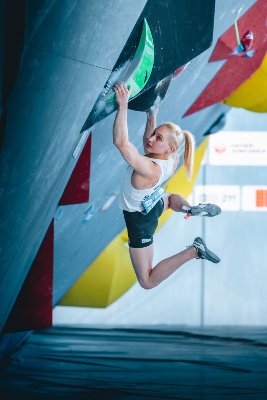 Praha přivítá elitu leadu. Ondra vyhlíží domácí závod po vydařené zimě. Foto: Petr Chodura