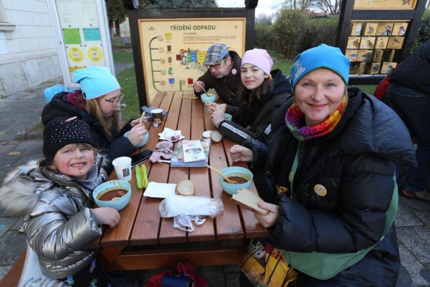 Vyhlášení výzvy provázela skvělá nálada. Foto Martin Svozílek