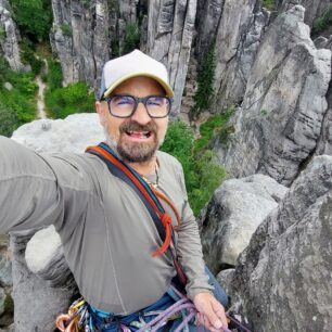 Testování lana TENDON ANNIVERSAL 9,5 v Prachovských skalách