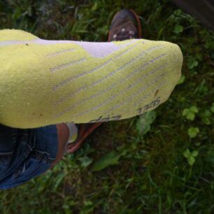 Detail šlapky ponožek CEP HIKING LIGHT CUSHION COMPRESSION SOCKS MID CUT