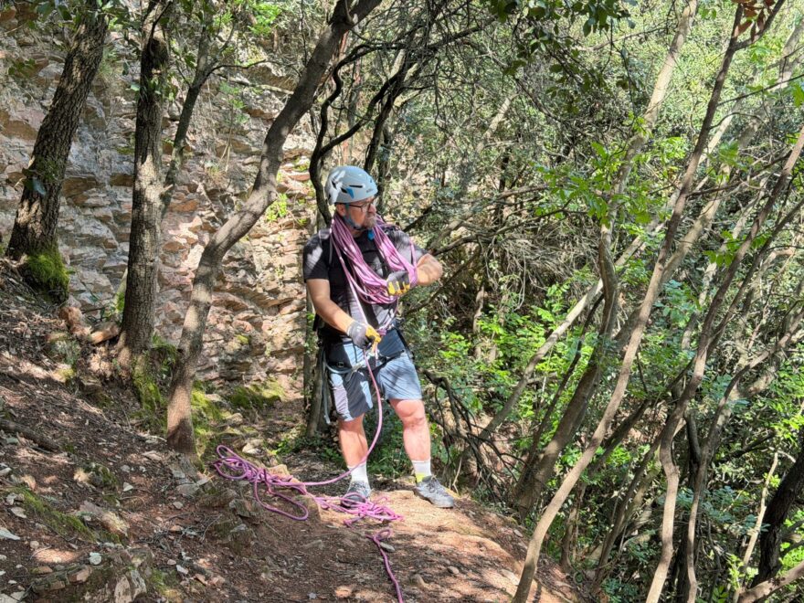 Pět dní testování ponožek CEP HIKING LIGHT CUSHION COMPRESSION SOCKS MID CUT v Itálii na nástupech a sestupech