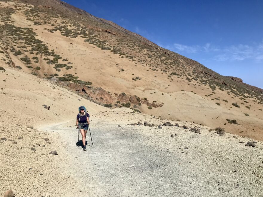 Tenerife: procházka jako po Marsu