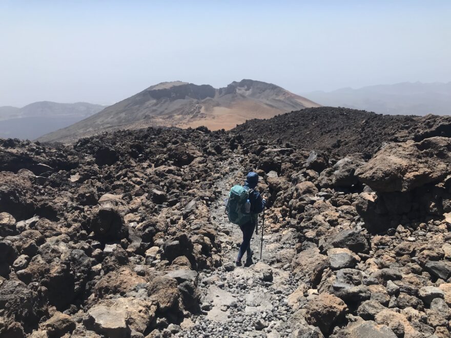 Tenerife: procházka jako po Marsu
