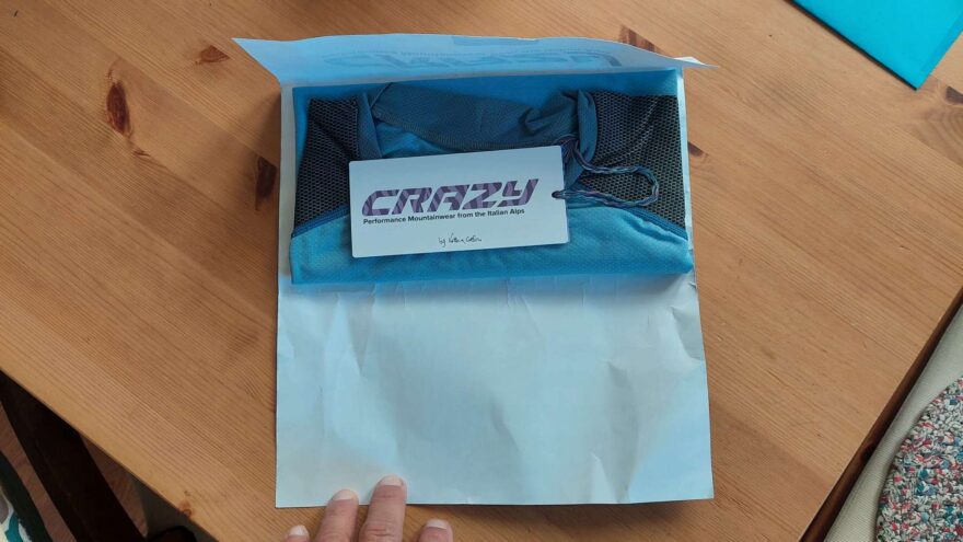 Triko CRAZY SHIRT VIPER MAN po otevření obálky