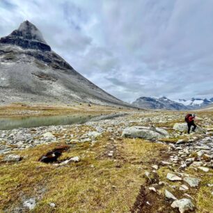 Simond Resist v norském pohoří Jotunheimen