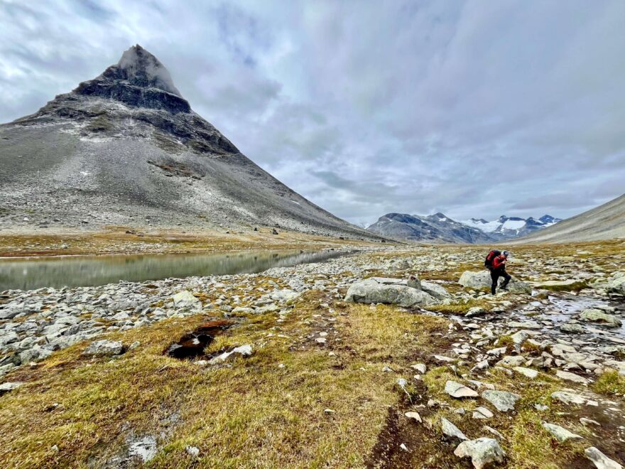 Simond Resist v norském pohoří Jotunheimen
