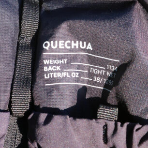 MT500 s obsahem 38 litrů pohodlně přenese i 12 kg na vícedenním treku