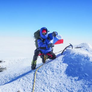 Vrchol Mt. Vinson (4892 m)