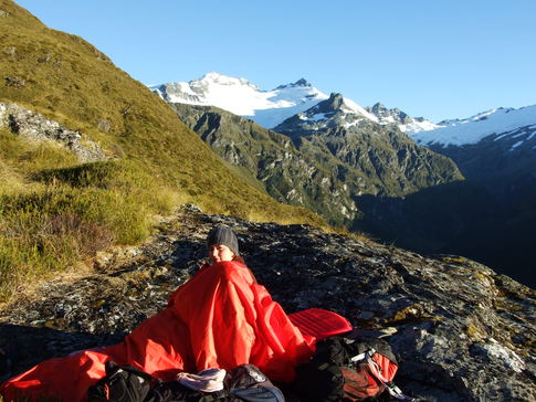 Probuzení uprostřed hor