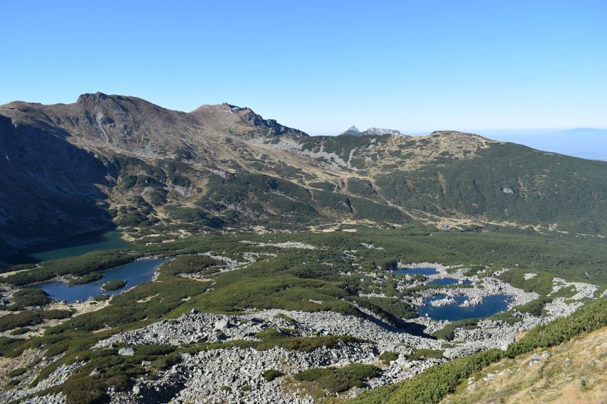 Pohled na jezera z Maleho Koscielce.