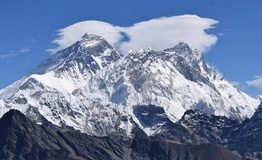 Mt. Everest jako na dlani. Nepál