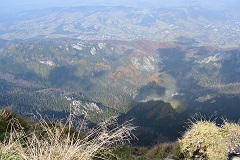 Výhledy z vrcholu Giewontu.