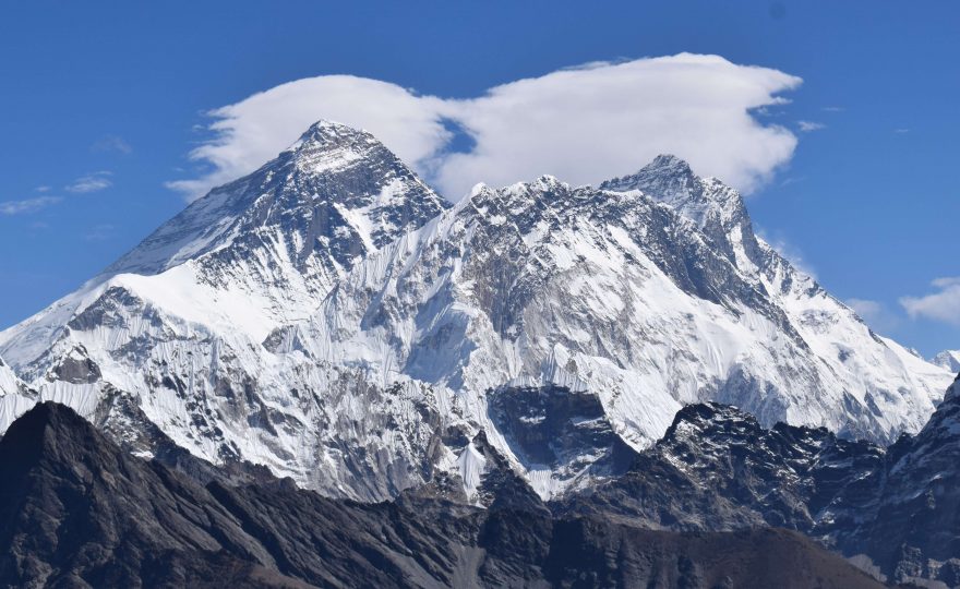 Cesta zpět do Lukle a poslední pohled na Mt. Everest