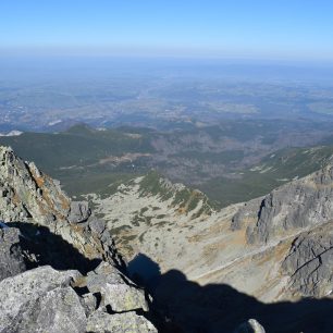 Pohled z vrcholu Svinice na Zakopane.