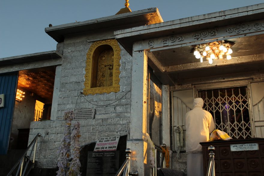 Výstup na Adamovu horu, Srí Lanka.