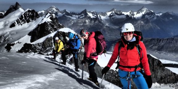 Výstup na Castor (4226 m) ze švýcarského Zermattu přes Rif. Lambronecca