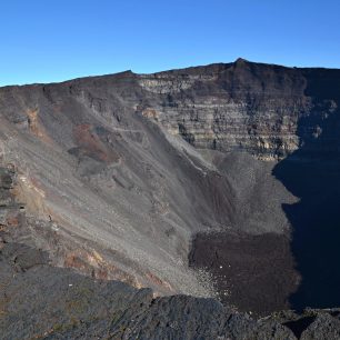 Crater Dolomieu, Piton de la Fournaise, Reunion.