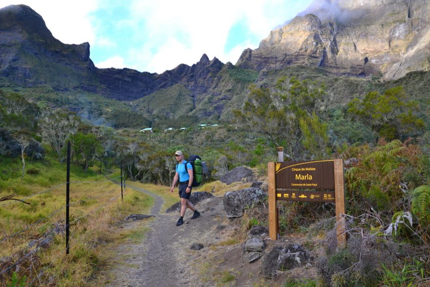 Vesnice Marla, Cirque Mafate, Reunion.