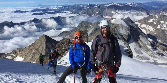 Výstup na čtyřtisícovku Gran Paradiso, nejvyšší vrchol Grajských Alp