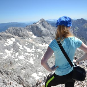 Výstup na Grintovec, Kamnicko-Savinjské Alpy, Slovinsko.