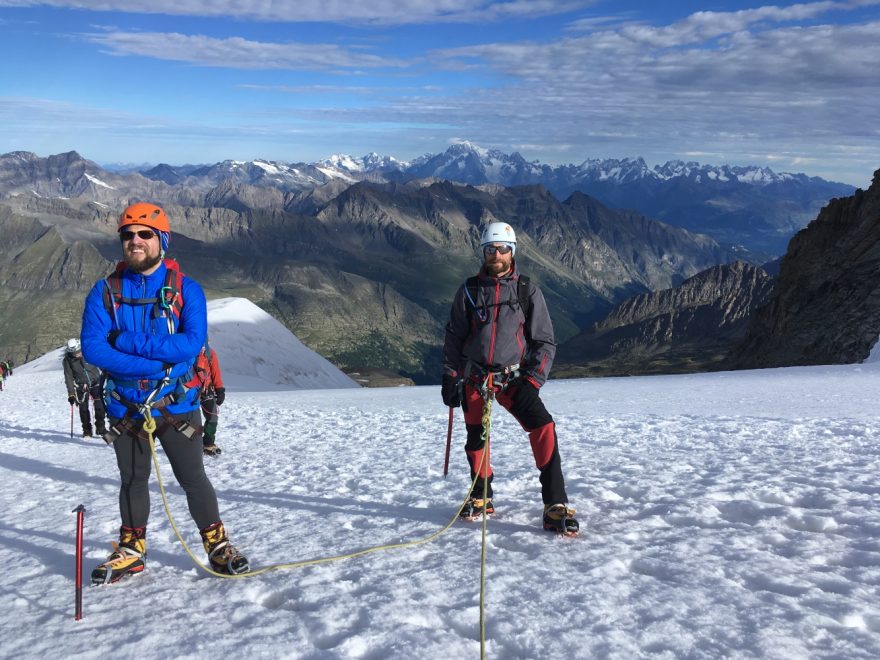 Výstup na Gran Paradiso, nejvyšší vrchol Grajských Alp.