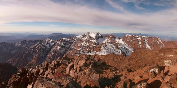 Výstup na nejvyšší horu Maroka a severní Afriky Jebel Toubkal